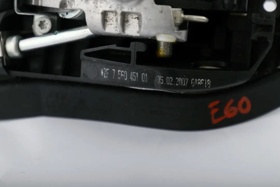 BMW E60 E61 LCI Automatikgetriebe Wählhebel Schalthebel Steptronic - SKU 7560451 - Teilenummer 7560451