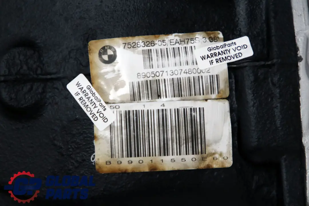 N52 Rear Differential Diff 3,38 Ratio 7528326 RECONDITIONED to BMW E60 E61 525i with Part number 7560598 BMW E60 E61 525i N52 Rear Differential Diff 3,38 Ratio 7528326 RECONDITIONED - SKU 7560599-1 - Part number 7560598