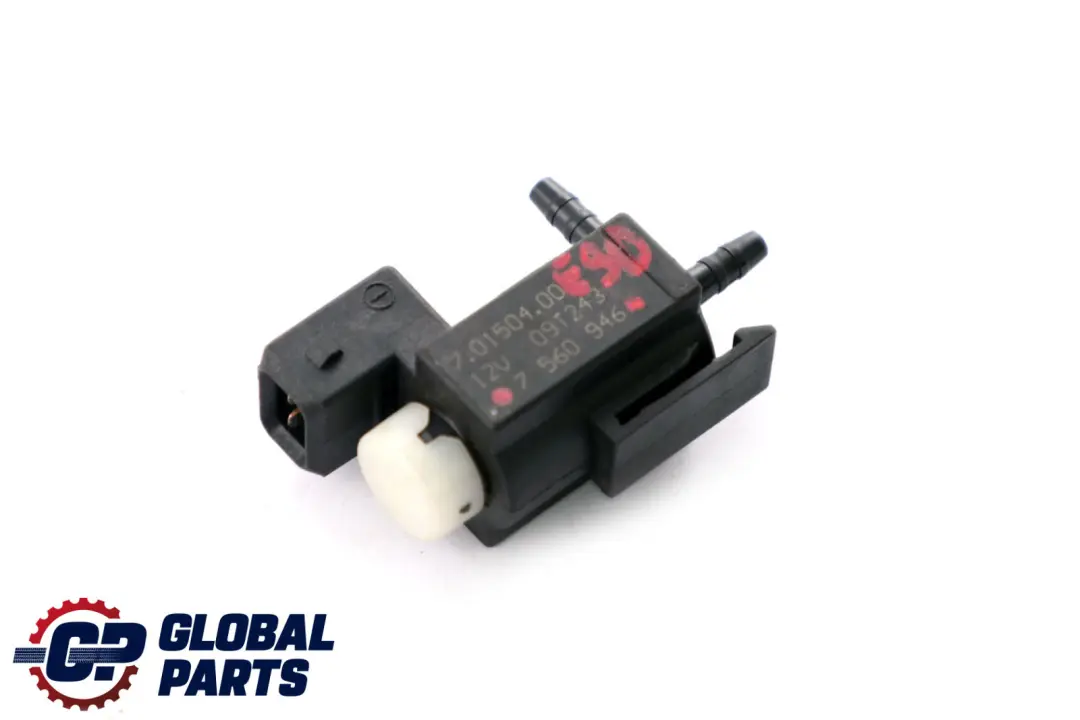 Solenoide Válvula Eléctrica Escape para BMW E90 E91 E92 E93 LCI con número de pieza 7560946 BMW E90 E91 E92 E93 LCI Solenoide Válvula Eléctrica Escape - SKU 7560946 - Número de pieza 7560946