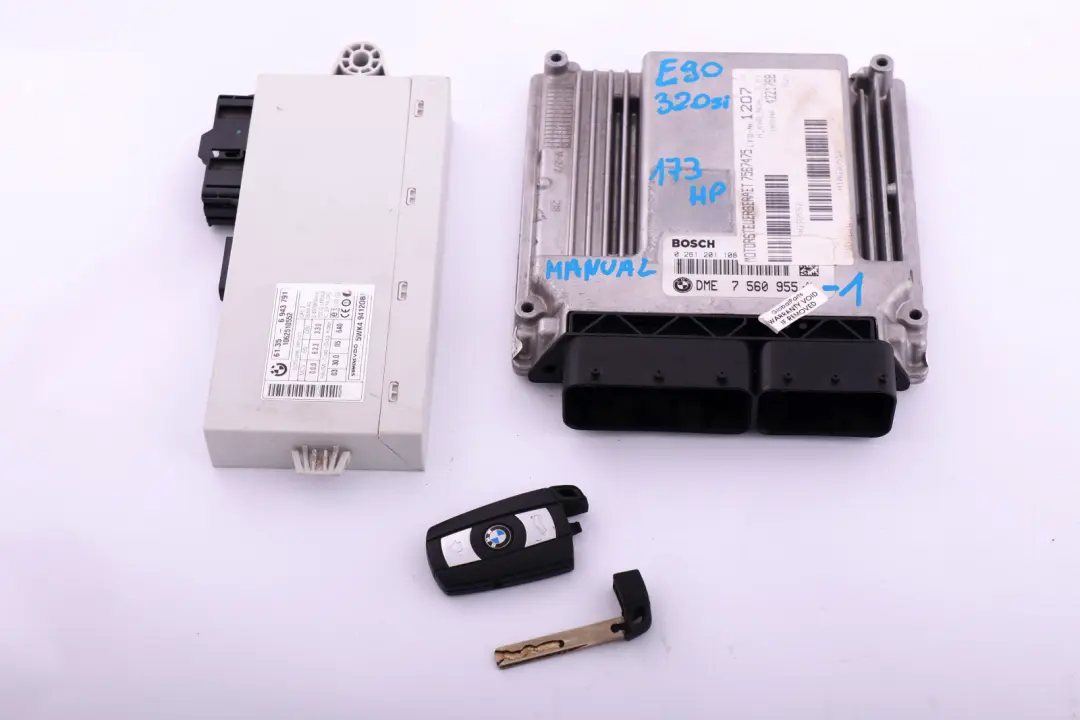 BMW 3 E90 320si 173PS Dme Essence N45 Appareil de Commande Dme CAS2 - SKU 7560955-1 - Numéro de pièce 7560955