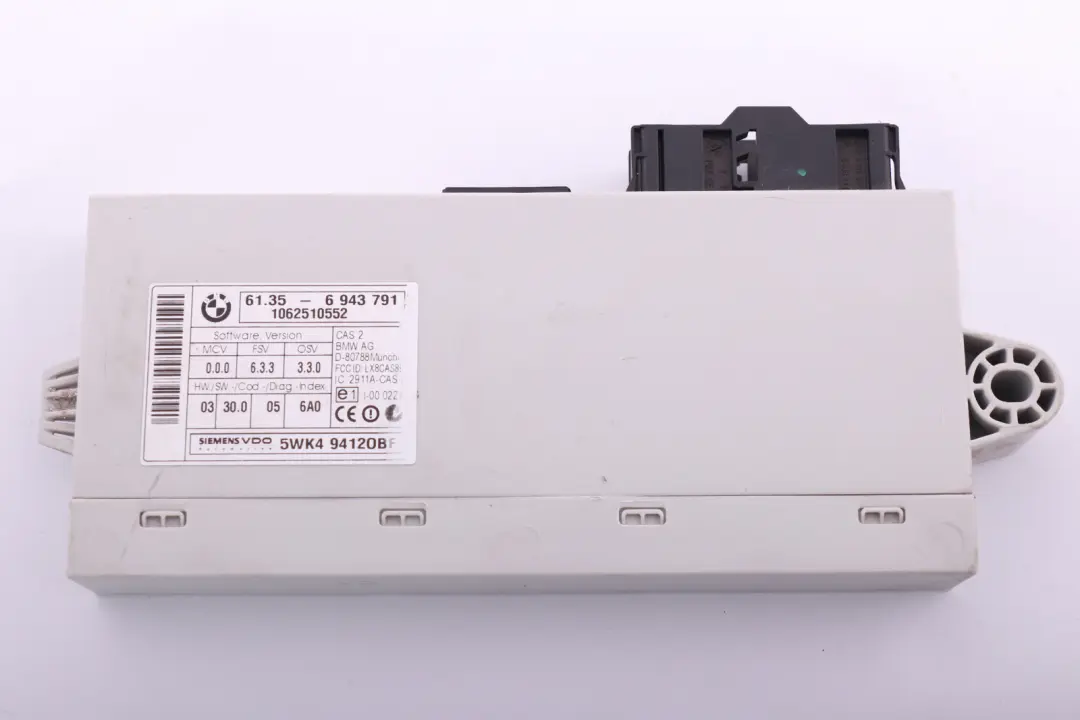 BMW 3 Series E90 320si 173HP DME Petrol N45 ECU Kit CAS2 + Key Manual - SKU 7560955-1 - Part number 7560955