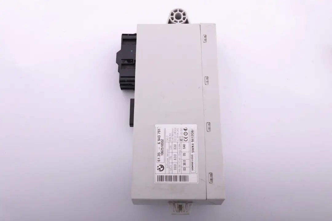 BMW 3 E90 320si 173PS Dme Essence N45 Appareil de Commande Dme CAS2 - SKU 7560955-1 - Numéro de pièce 7560955