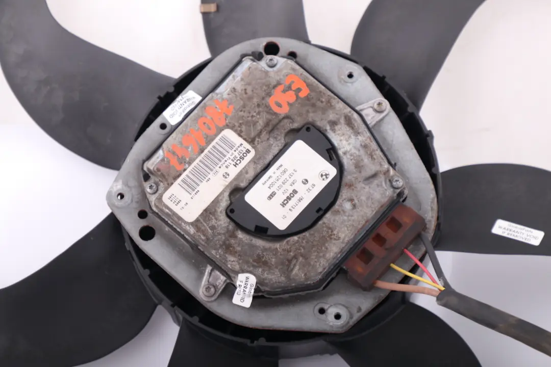 BMW E87 E90 118d 120d 320d Diesel Linceul Avec Ventilateur 600W - SKU 7561713 - Numéro de pièce 7561713