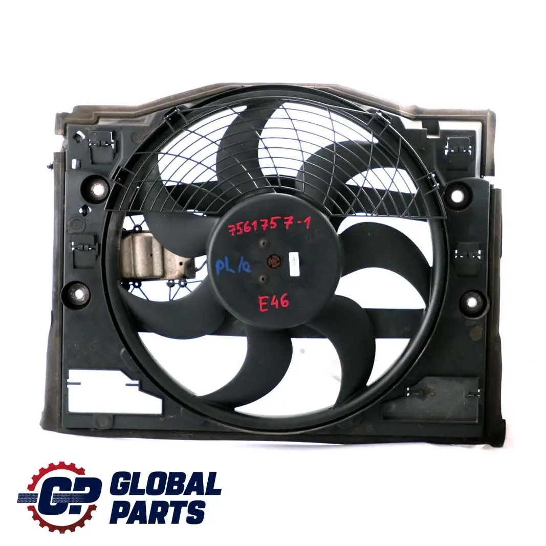 BMW 3 Series E46 330d M57 Radiator Fan Housing With Fan Diesel 7788570
