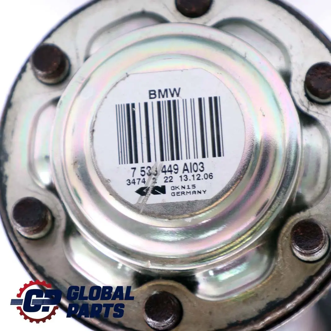 Eje De salida izquierda 7533449 para BMW E81 E87 LCI 123d E90 E91 325d Diesel con número de pieza 7561783 BMW E81 E87 LCI 123d E90 E91 325d Diesel Eje De salida izquierda 7533449 - SKU 7561783 - Número de pieza 7561783
