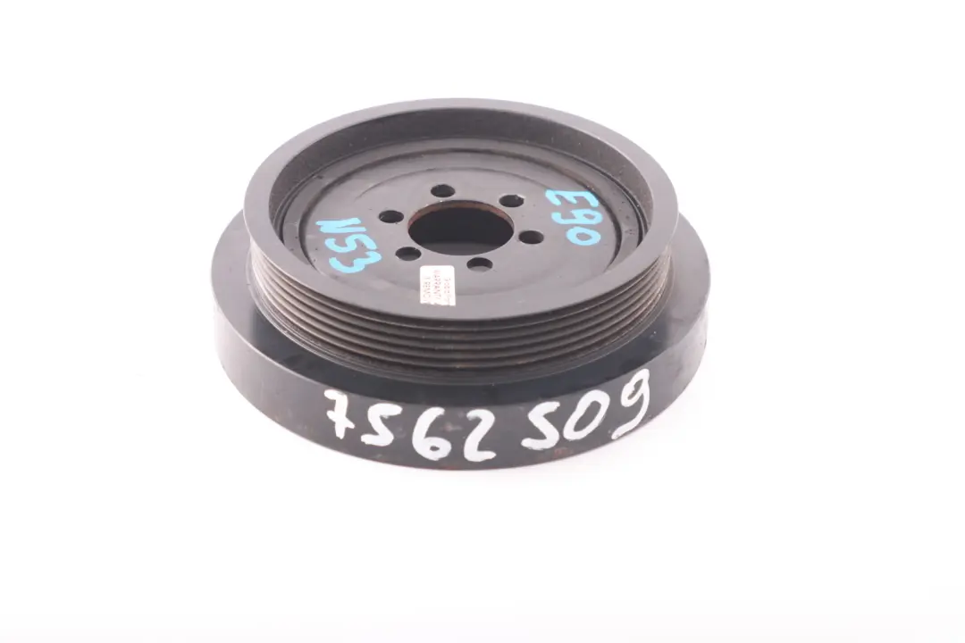Gasolina N53 Amortiguador de Vibraciones Polea del Ciguenal 7562508 para BMW E90 E91 con número de pieza 7562509 BMW E90 E91 Gasolina N53 Amortiguador de Vibraciones Polea del Ciguenal 7562508 - SKU 7562509 - Número de pieza 7562509