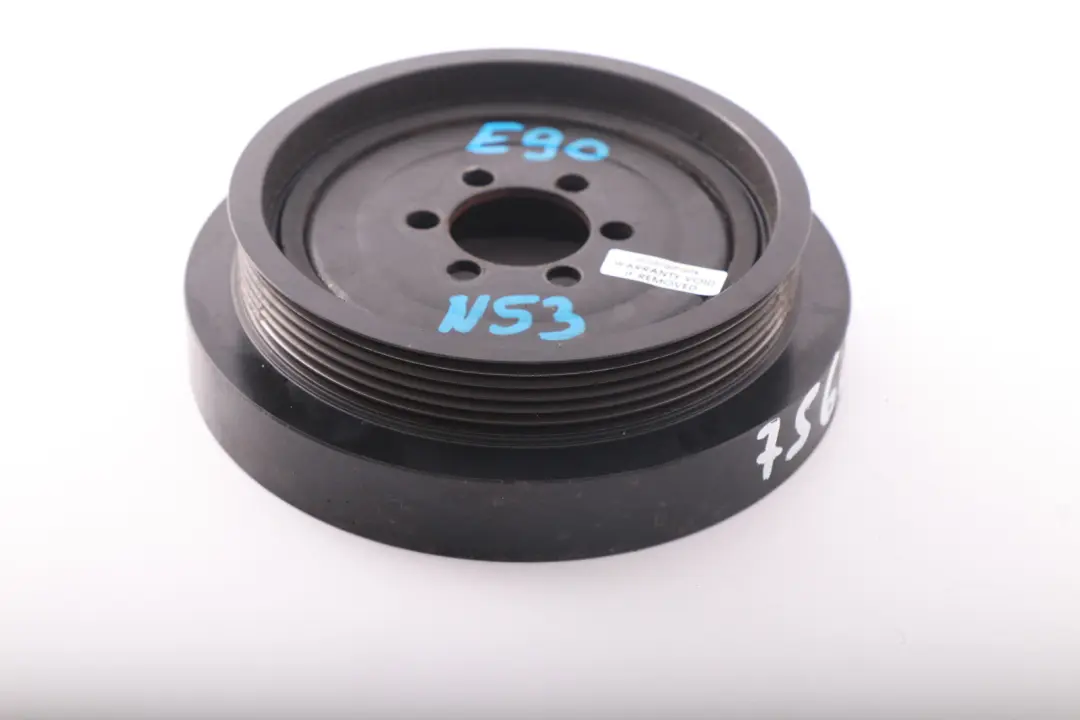 N53 Vibration Damper Crankshaft Pulley 7562508 to BMW 3 Series E90 E91 E92 Petrol with Part number 7562509 BMW 3 Series E90 E91 E92 Petrol N53 Vibration Damper Crankshaft Pulley 7562508 - SKU 7562509 - Part number 7562509