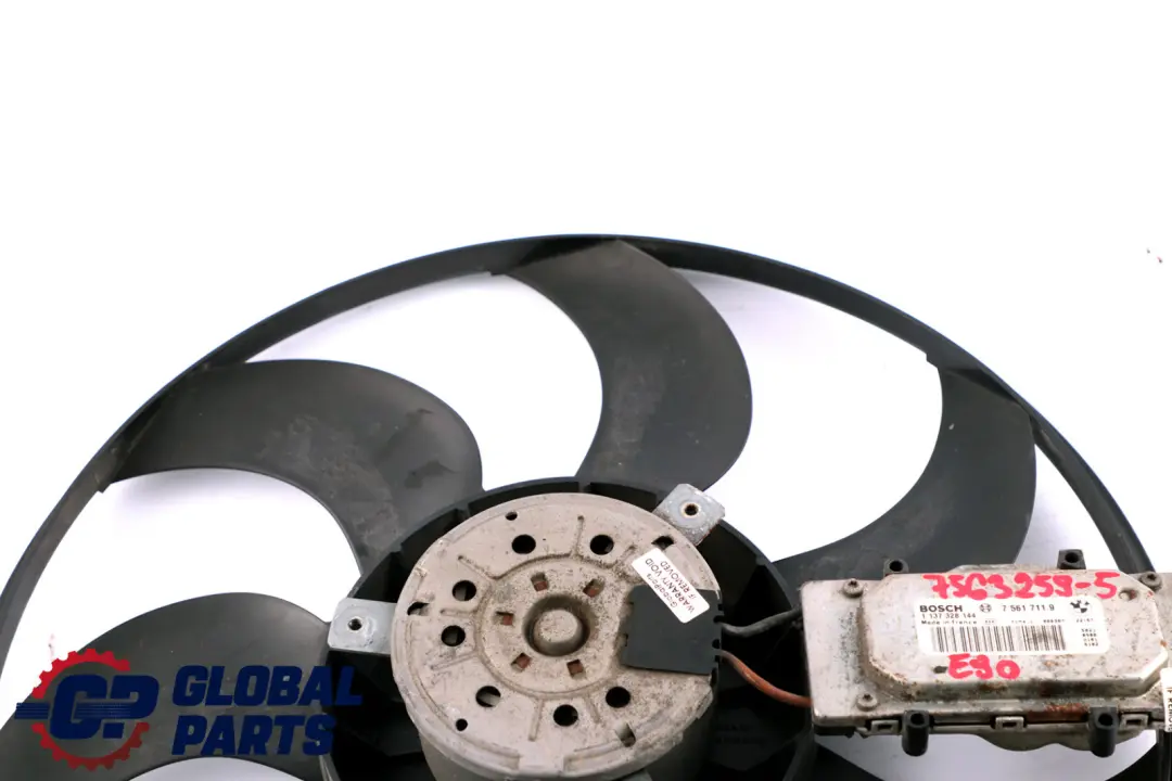BMW E81 E87 E90 E91 Petrol Electric Motor Fan Engine Cooling Radiator 7561711 - SKU 7563259-5 - Part number 7563259