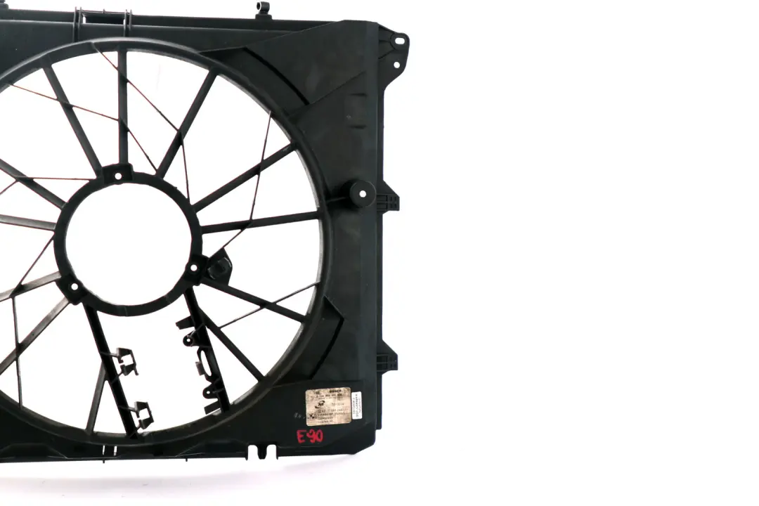 Fan Housing 756325 to BMW E81 E82 E84 E87 E88 E90 E91 E92 E93 Petrol with Part number 7563259 BMW E81 E82 E84 E87 E88 E90 E91 E92 E93 Petrol Fan Housing 756325 - SKU 7563259-8 - Part number 7563259