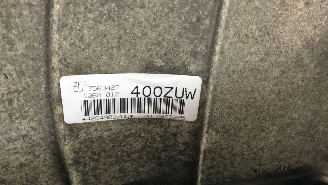 N62N Automatikgetriebe GA6HP26Z 7556968 GARANTIE für BMW E60 E63 550i 650i mit Teilenummer 7563427 BMW E60 E63 550i 650i N62N Automatikgetriebe GA6HP26Z 7556968 GARANTIE - SKU 7563427 - Teilenummer 7563427