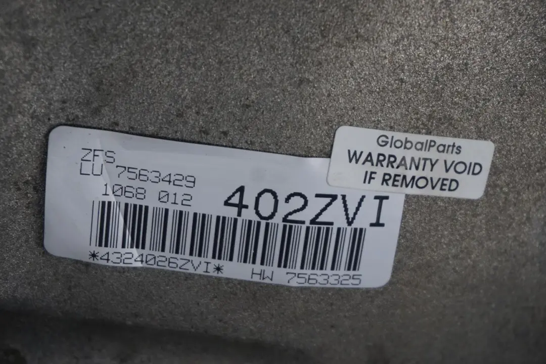 M57N Automatic Gearbox GA6HP26Z 7550777 WARRANTY to BMW E60 E61 525d with Part number 7563429 BMW E60 E61 525d M57N Automatic Gearbox GA6HP26Z 7550777 WARRANTY - SKU 7563429 - Part number 7563429