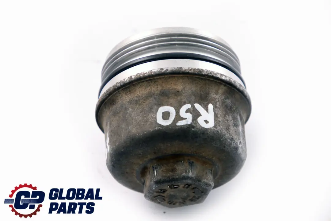 Benzina W10 W11 Coperchio Filtro Olio Motore per Mini Cooper One R50 R52 R53 con numero di parte 7563763 Mini Cooper One R50 R52 R53 Benzina W10 W11 Coperchio Filtro Olio Motore - SKU 7563763 - Numero di parte 7563763