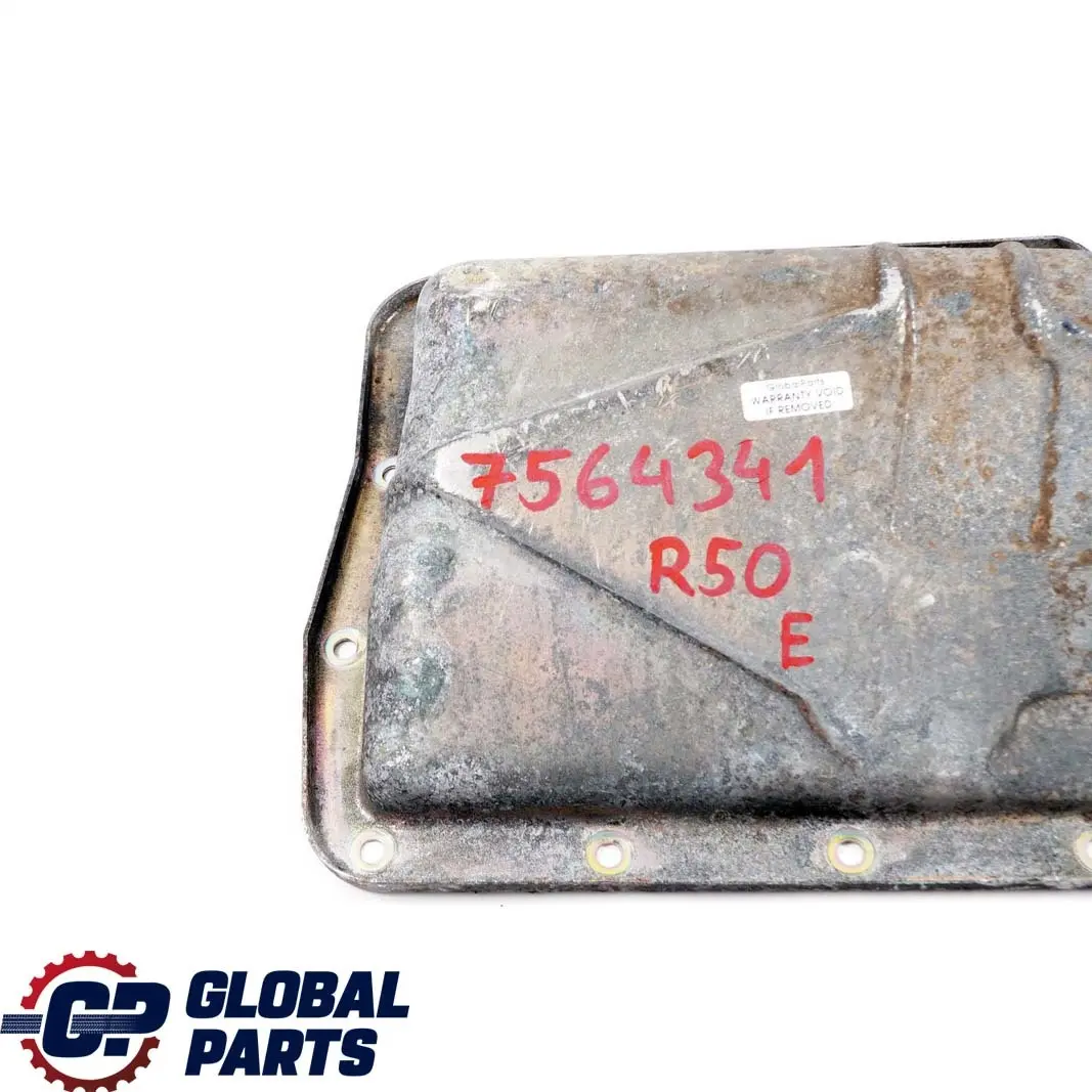 Gearbox Transmission Oil Pan to Mini Cooper R50 R52 W10 Automatic with Part number 7564341 Mini Cooper R50 R52 W10 Automatic Gearbox Transmission Oil Pan - SKU 7564341 - Part number 7564341