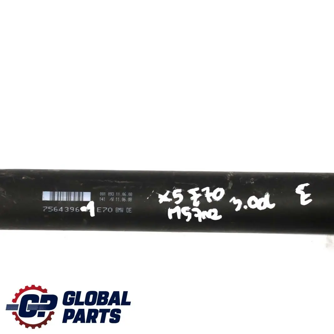Reihe E70 Automatik Gelenkwelle Kardanwelle 2610 für BMW X5 mit Teilenummer 7564396 BMW X5 Reihe E70 Automatik Gelenkwelle Kardanwelle 2610 - SKU 7564396-1 - Teilenummer 7564396
