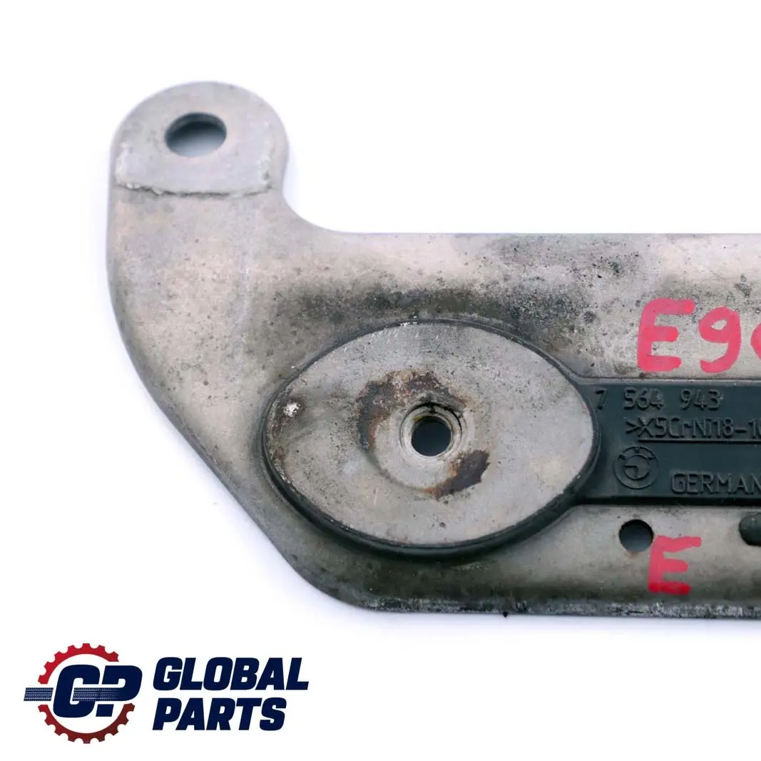 N43 Soporte Tubo Escape Delantero para BMW E81 E90 E91 E92 con número de pieza 7564943 BMW E81 E90 E91 E92 N43 Soporte Tubo Escape Delantero - SKU 7564943 - Número de pieza 7564943