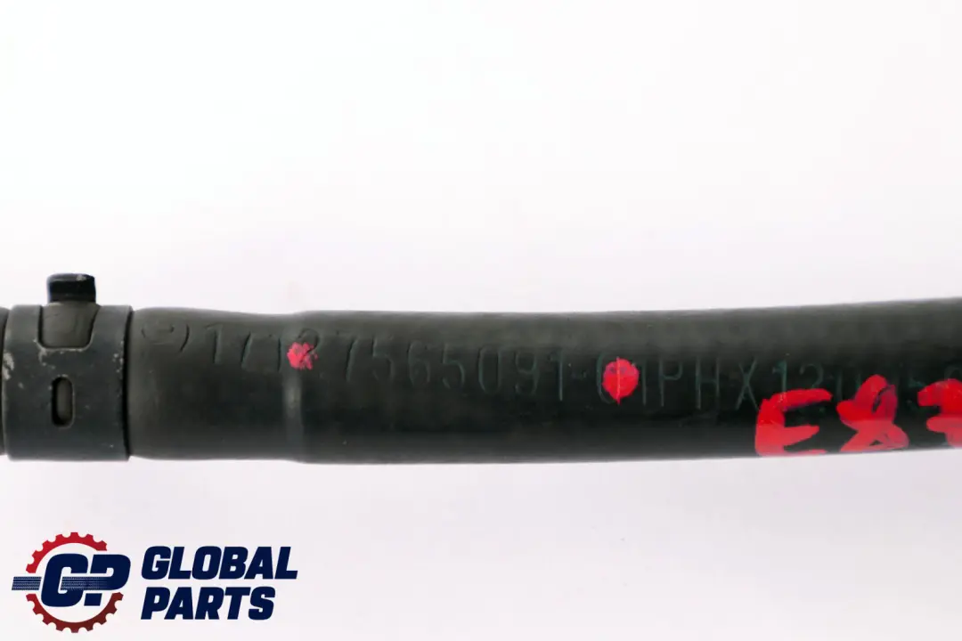 Radiator Expansion Tank Ventilation Line Pipe Hose Top to BMW E81 E82 E87 with Part number 7565091 BMW E81 E82 E87 Radiator Expansion Tank Ventilation Line Pipe Hose Top - SKU 7565091 - Part number 7565091