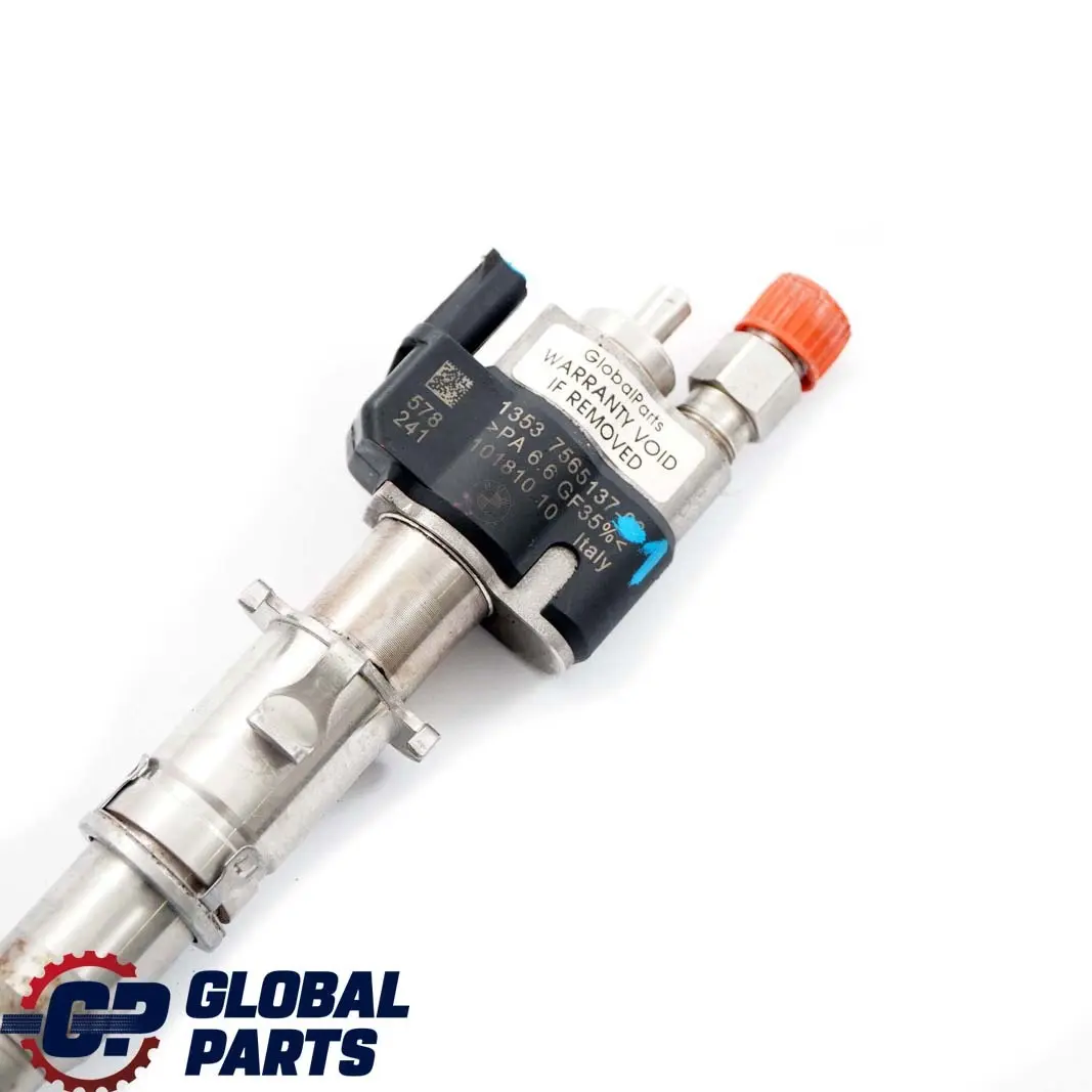 Injector Petrol N43 to BMW 1 3 5 6 Series 1 E60 E81 E82 E87 E90 E91 E92 LCI Fuel with Part number 7565137 BMW 1 3 5 6 Series 1 E60 E81 E82 E87 E90 E91 E92 LCI Fuel Injector Petrol N43 - SKU 7565137-1 - Part number 7565137