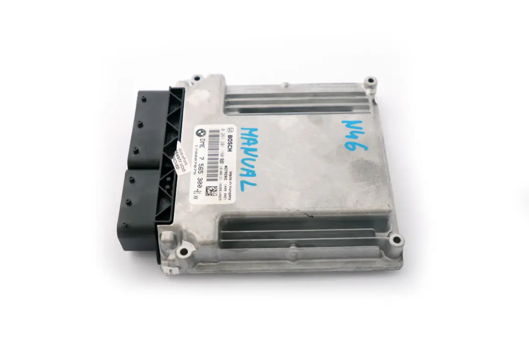 BMW E87 E90 E91 N46 118i 318i 120i 320i ECU DME Engine Control Unit - SKU 7565300-5 - Part number 7565300