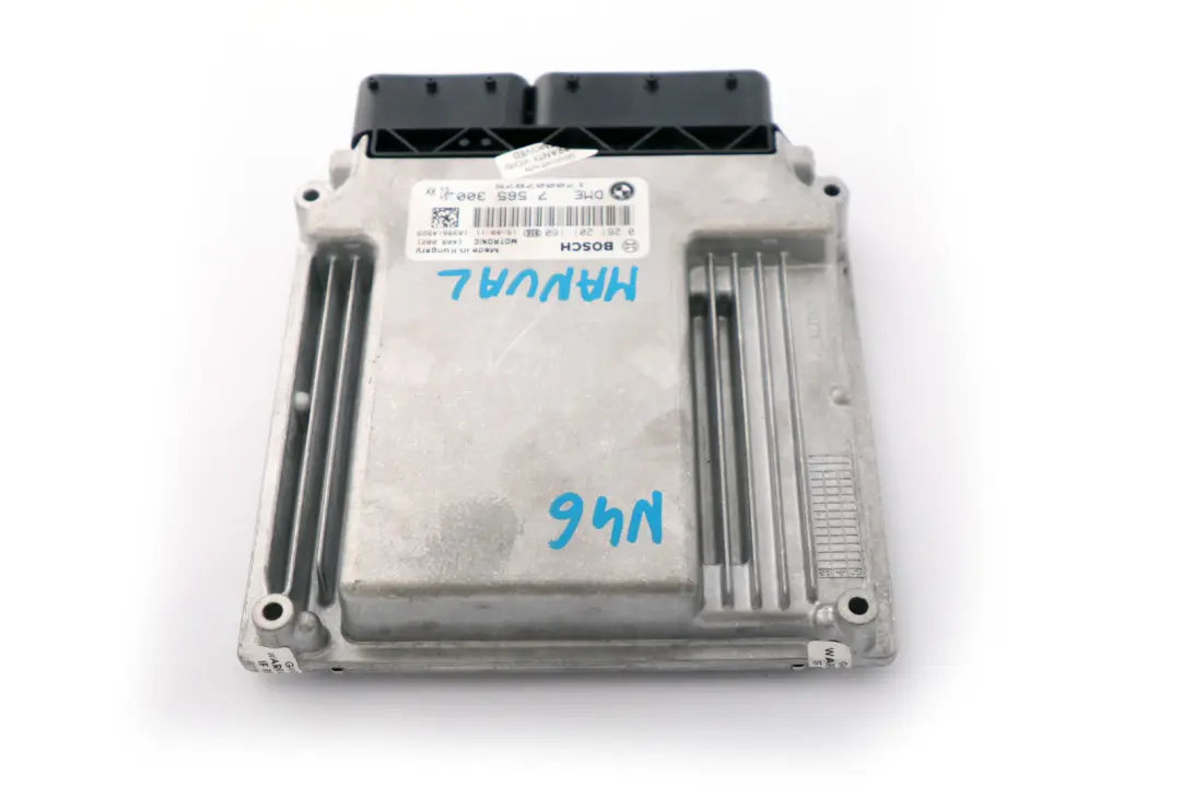BMW E87 E90 E91 N46 118i 318i 120i 320i ECU DME Engine Control Unit - SKU 7565300-5 - Part number 7565300