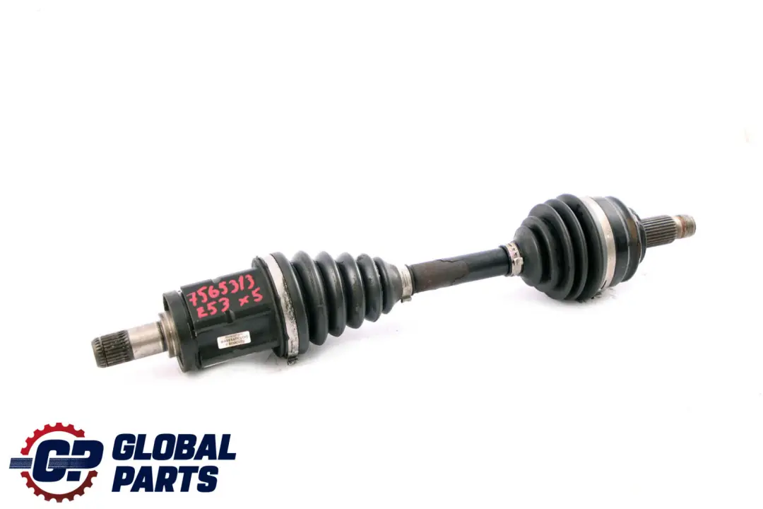 Albero di Uscita Anteriore Sinistra D=29MM 4WHL 3160 per BMW X5 E53 con numero di parte 7565313 BMW X5 E53 Albero di Uscita Anteriore Sinistra D=29MM 4WHL 3160 - SKU 7565313 - Numero di parte 7565313