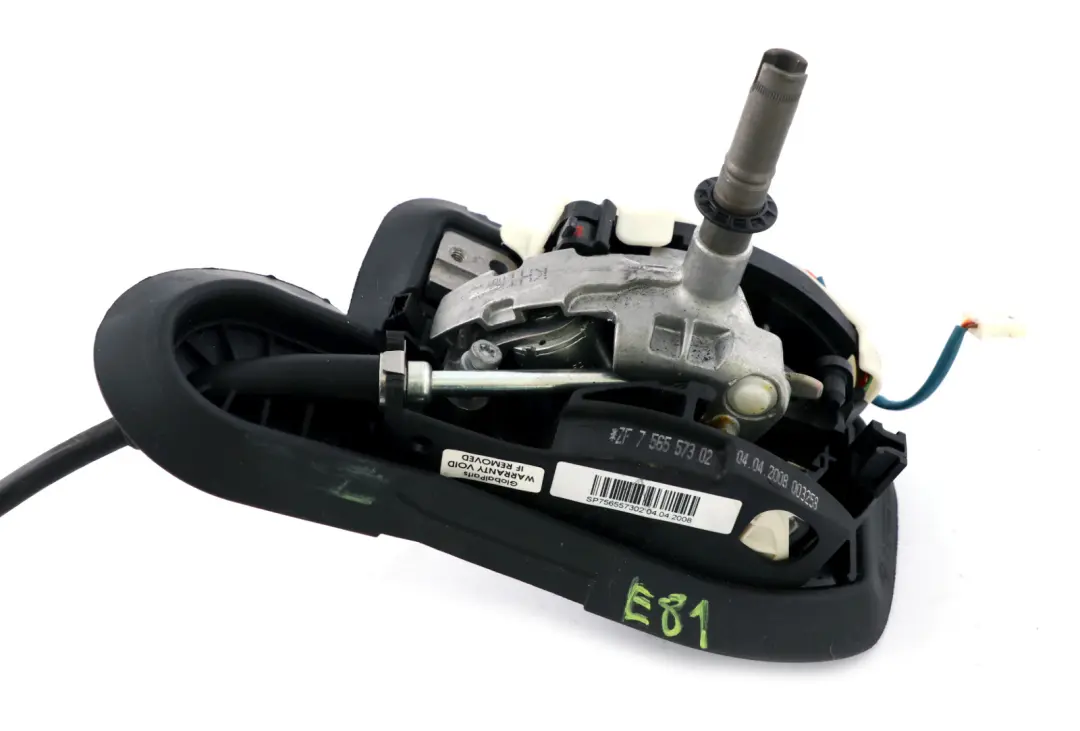 Shift Lever Selector Assembly Gearshift Steptronic to BMW E81 E87 LCI with Part number 7565573 BMW E81 E87 LCI Shift Lever Selector Assembly Gearshift Steptronic - SKU 7565573 - Part number 7565573