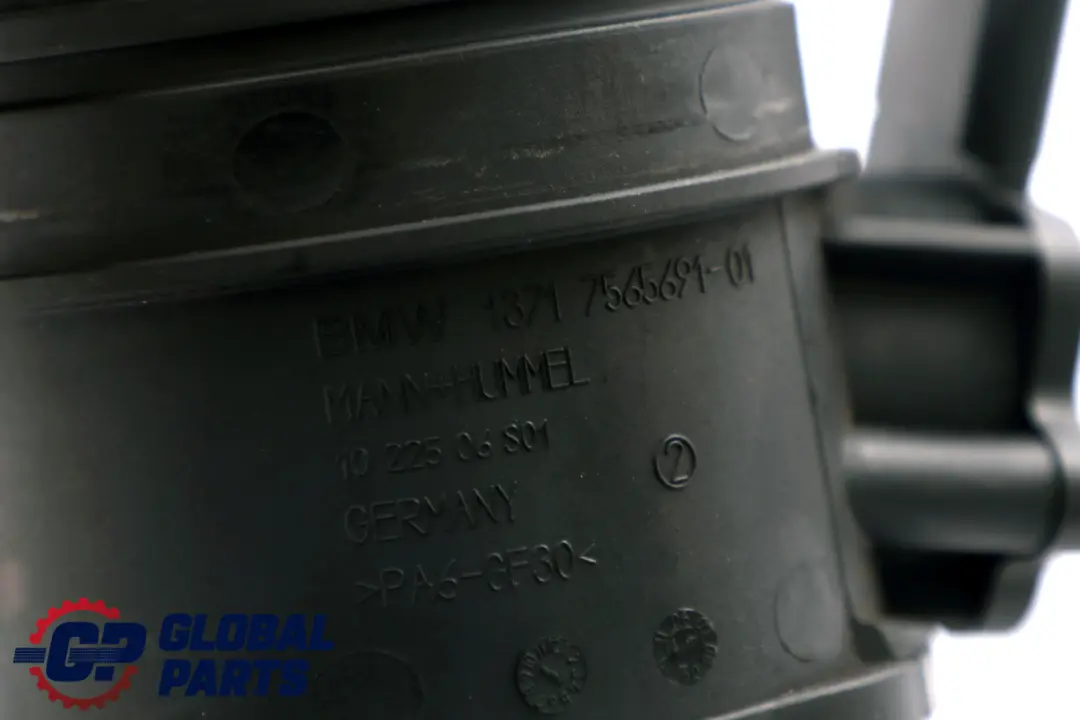 BMW E81 E87N E90 Película Caliente Tubo Medidor de Masa de Aire Gasolina - SKU 7565691 - Número de pieza 7565691