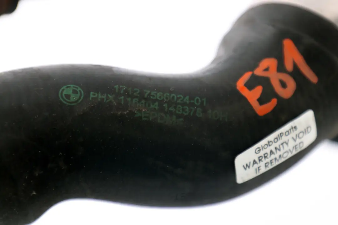 BMW 1 Series E81 E87 LCi E82 Hose Engine feed radiator top pipe - SKU 7566024 - Part number 17127566024