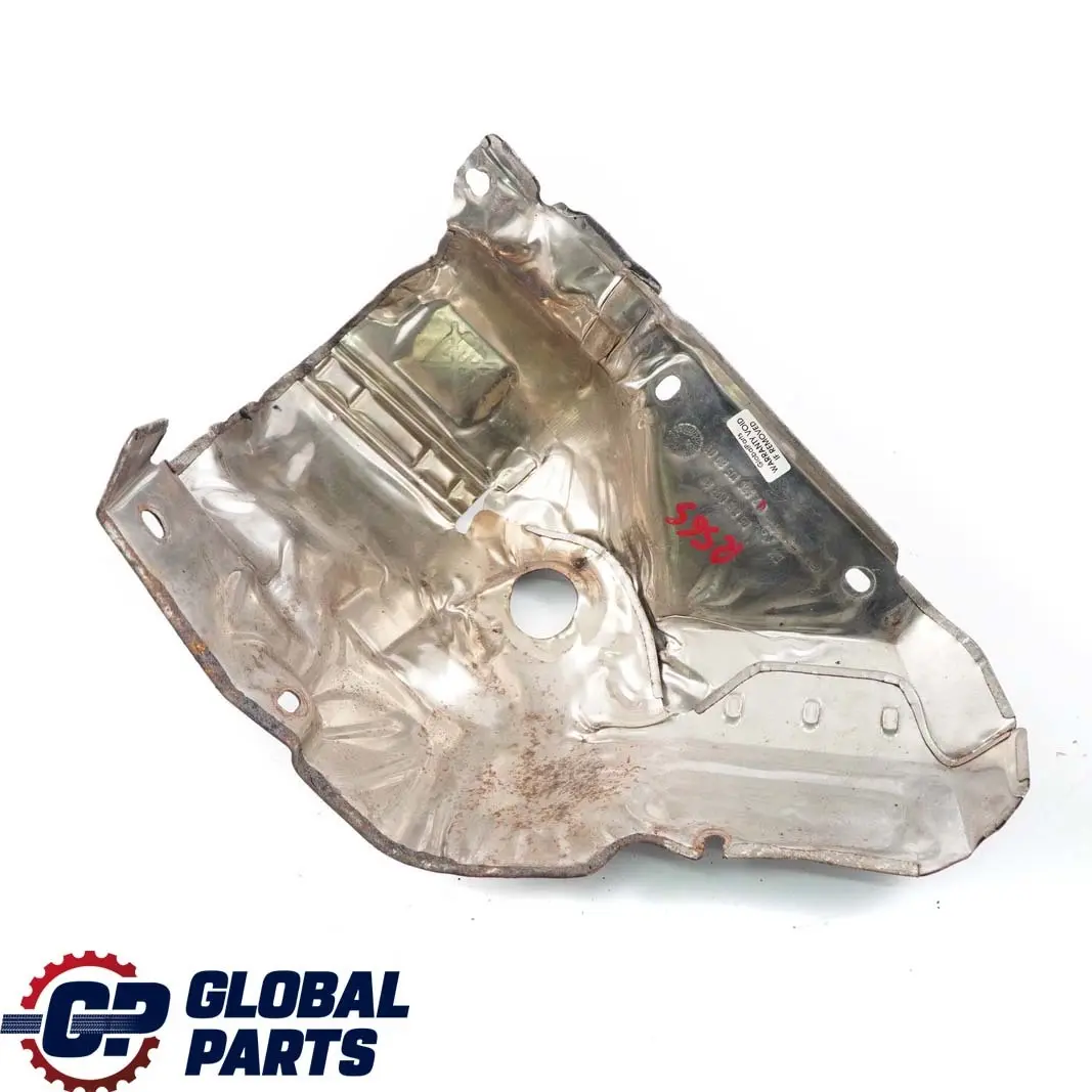 Placa protección térmica turbocompresor colector escape para Mini Cooper S R55 R56 con número de pieza 7566105 Mini Cooper S R55 R56 Placa protección térmica turbocompresor colector escape - SKU 7566105 - Número de pieza 7566105