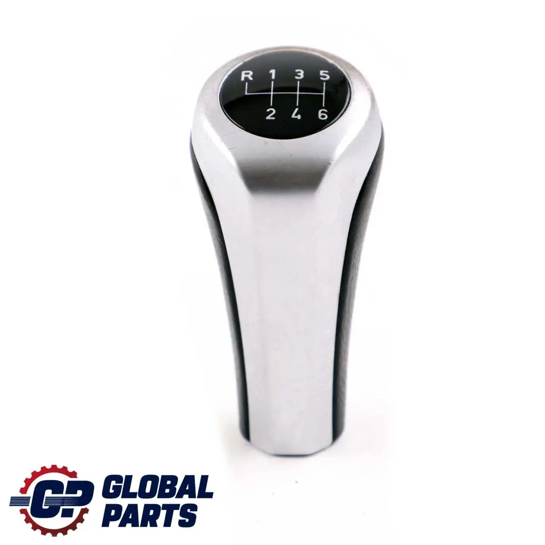 Schaltknopf 6-Gang Spange Perlglanz Chrome BMW 1 3 X1 er E84 E87 E90 E60 LCI - SKU 7566267-3 - Teilenummer 7566267
