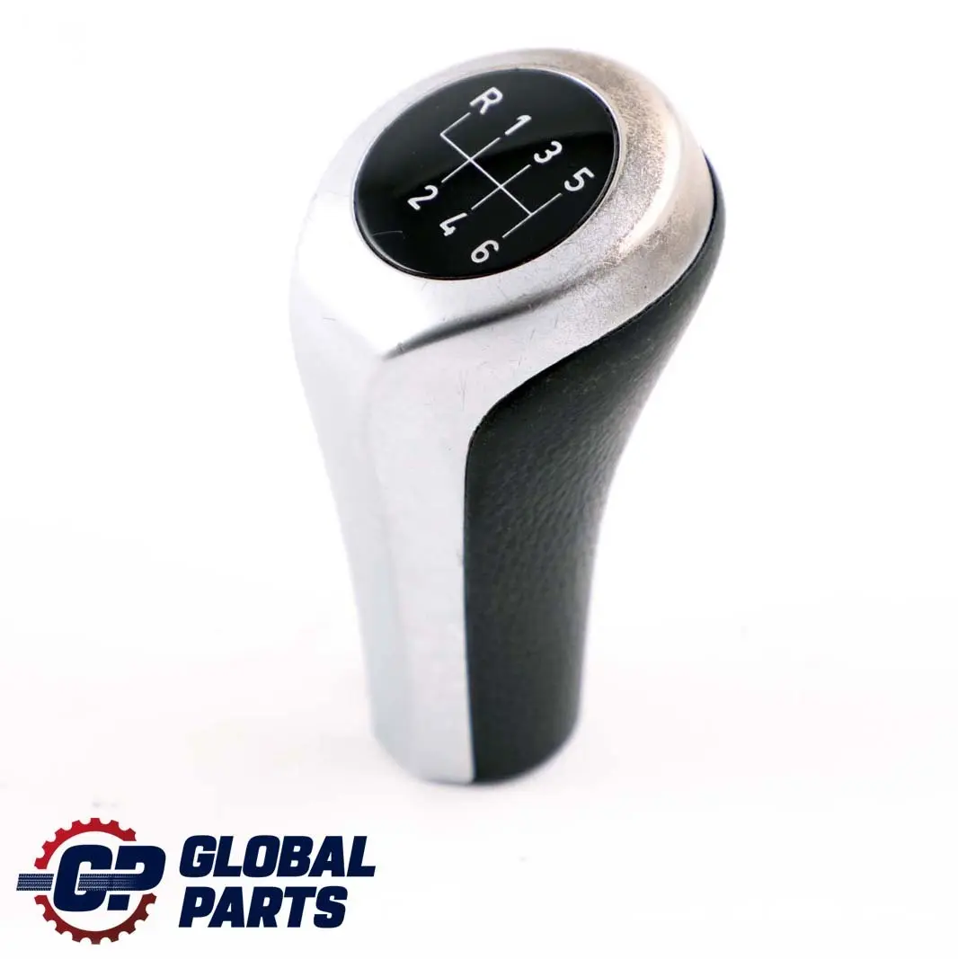 Schaltknopf 6-Gang Spange Perlglanz Chrome BMW 1 3 X1 er E84 E87 E90 E60 LCI - SKU 7566267-3 - Teilenummer 7566267