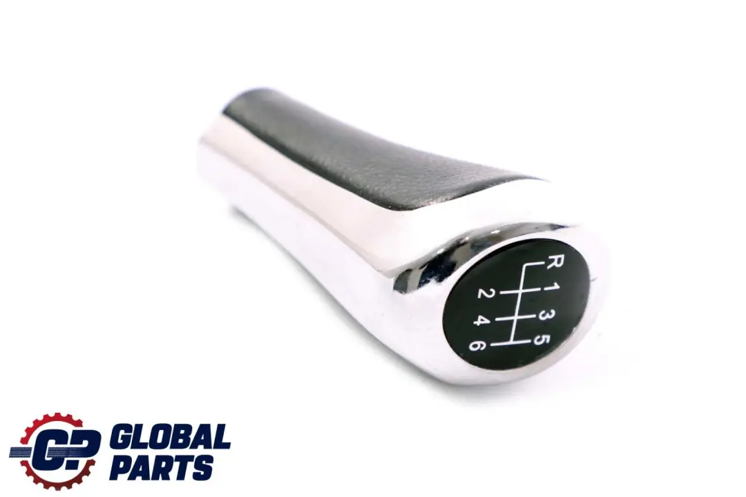 BMW 1 3 X1 Series E84 E87 E90 E60 LCI Gear Shift Knob 6 Gear Perlglanz Chrome - SKU 7566267 - Part number 7529088