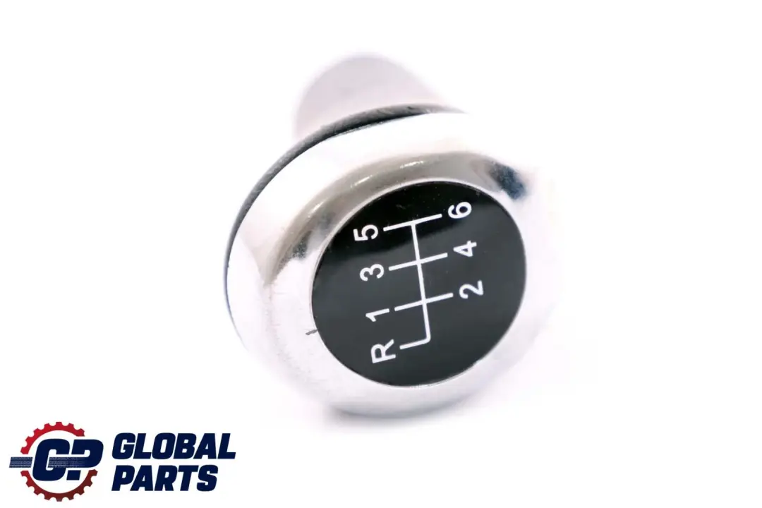 BMW 1 3 X1 Series E84 E87 E90 E60 LCI Gear Shift Knob 6 Gear Perlglanz Chrome - SKU 7566267 - Part number 7529088