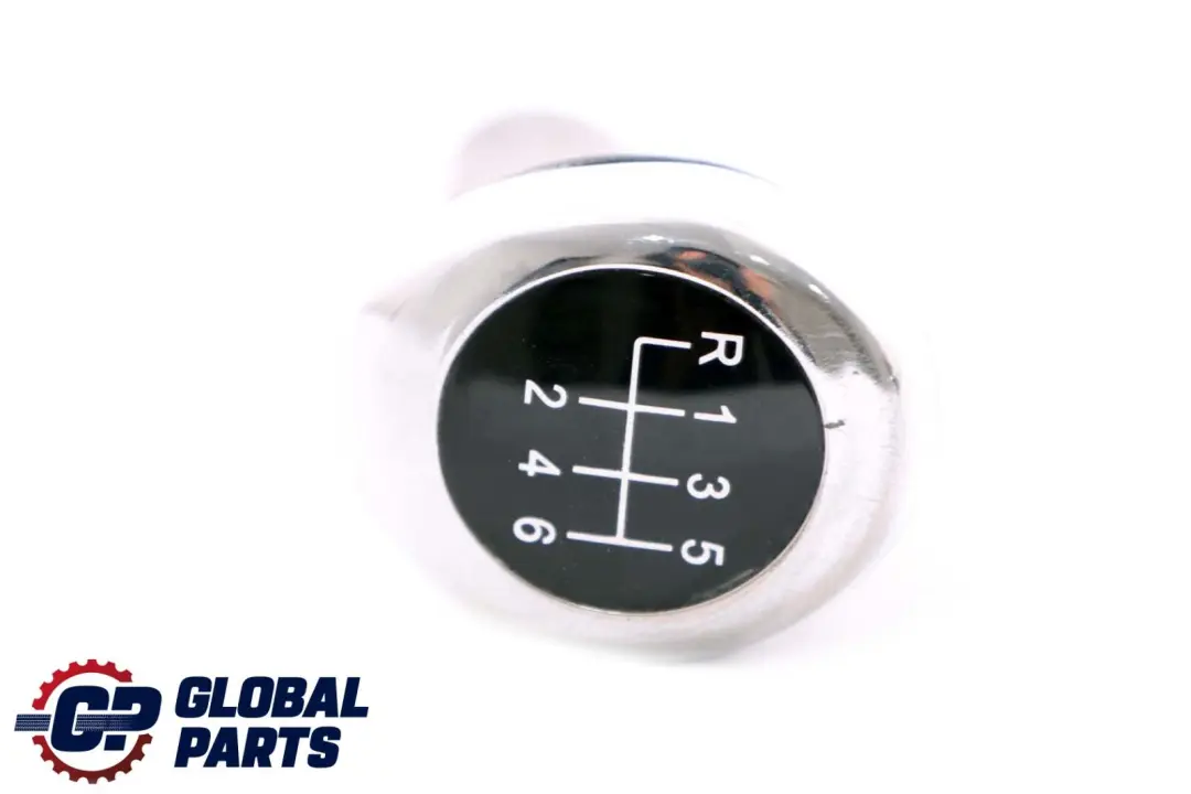 BMW 1 3 X1 Series E84 E87 E90 E60 LCI Gear Shift Knob 6 Gear Perlglanz Chrome - SKU 7566267 - Part number 7529088