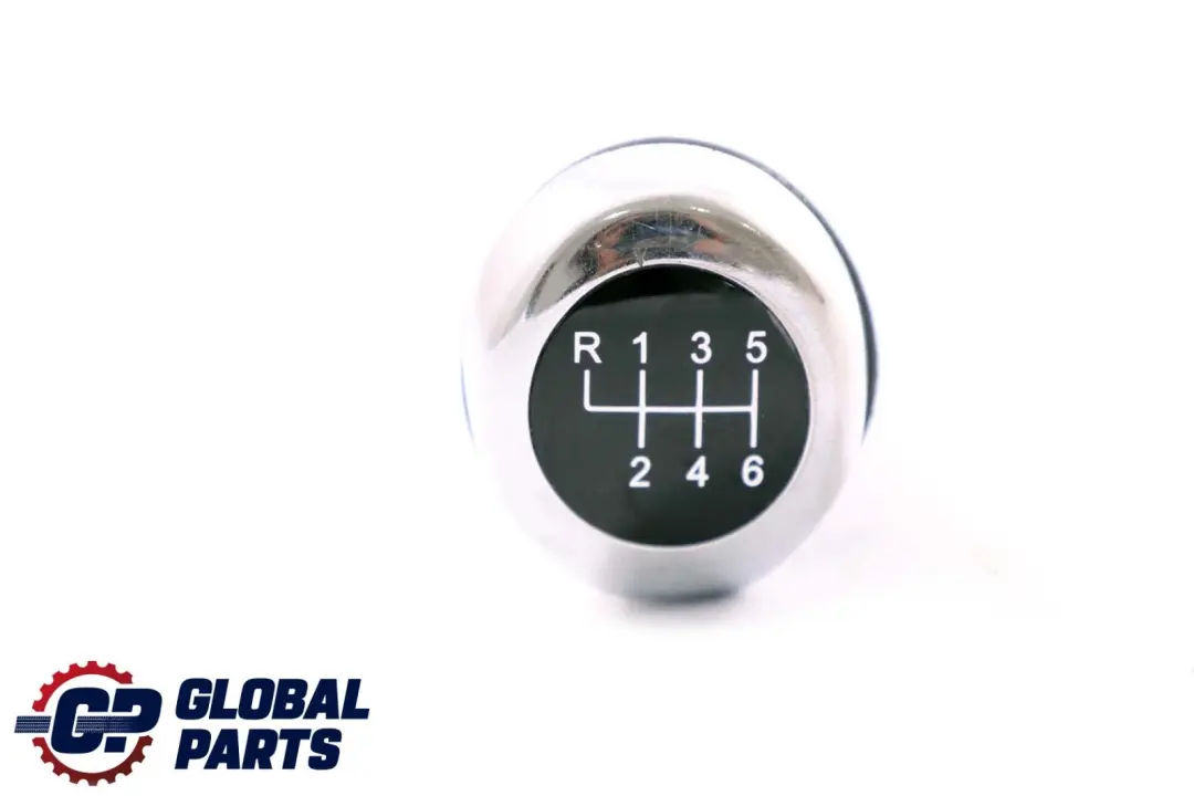 BMW 1 3 X1 Series E84 E87 E90 E60 LCI Gear Shift Knob 6 Gear Perlglanz Chrome - SKU 7566267 - Part number 7529088