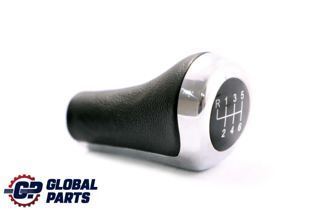 BMW 1 3 X1 Series E84 E87 E90 E60 LCI Gear Shift Knob 6 Gear Perlglanz Chrome - SKU 7566267 - Part number 7529088
