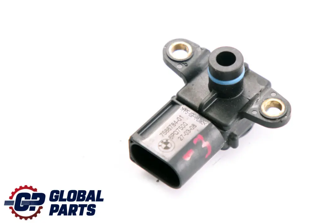 BMW 1 3 Series E81 E87 LCI E90 E91 Brake Differential Pressure Sensor - SKU 7566784-3 - Part number 7566784