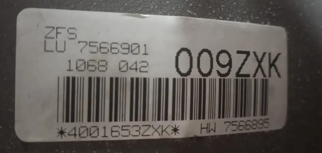 M57N2 Automatyczna Skrzynia Biegów GA6HP26Z do BMW E90 E91 Diesel 335d o numerze 7566901 BMW E90 E91 Diesel 335d M57N2 Automatyczna Skrzynia Biegów GA6HP26Z - SKU 7566901 - Numer Części 7566901