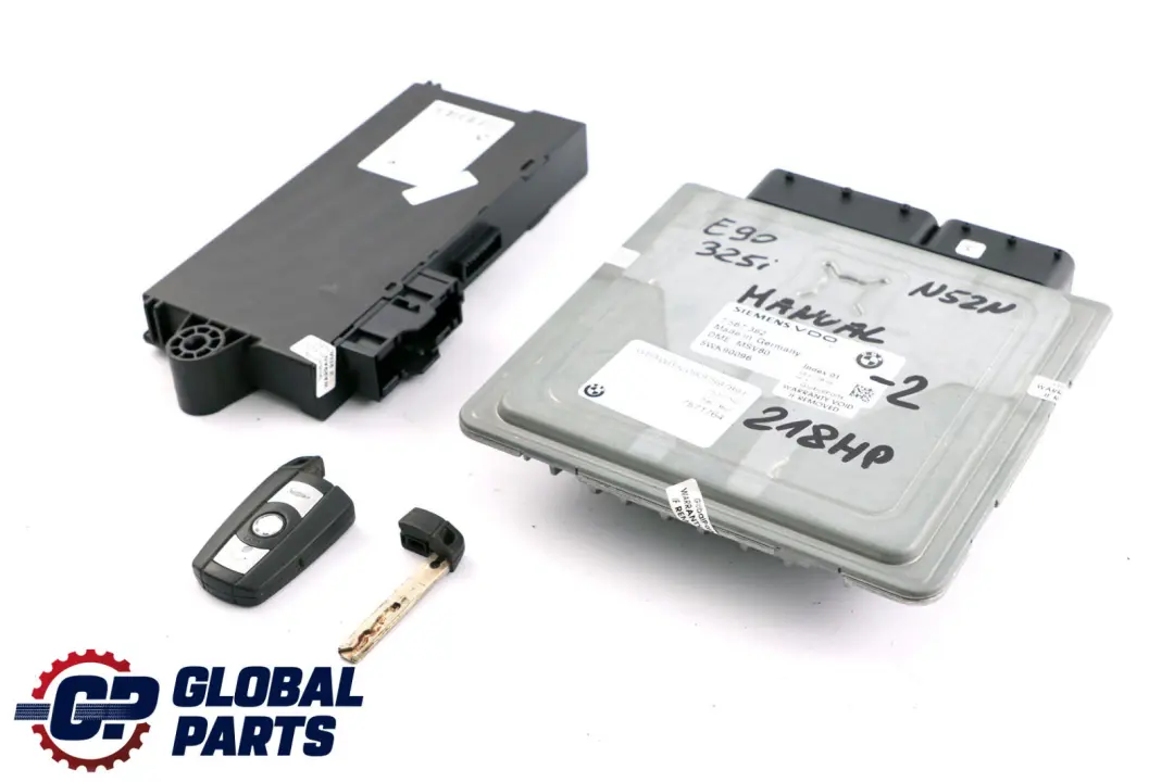 BMW 3 Series E90 E91 E92 325i N52N 218HP ECU Kit DME CAS3 Key Manual - SKU 7567362-2 - Part number 7567362