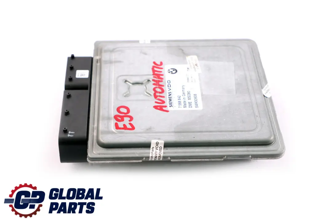 DME Petrol N53 Engine Control Unit ECU DME Automatic to BMW E60 E90 E91 with Part number 7568842 BMW E60 E90 E91 DME Petrol N53 Engine Control Unit ECU DME Automatic - SKU 7568842 - Part number 7568842
