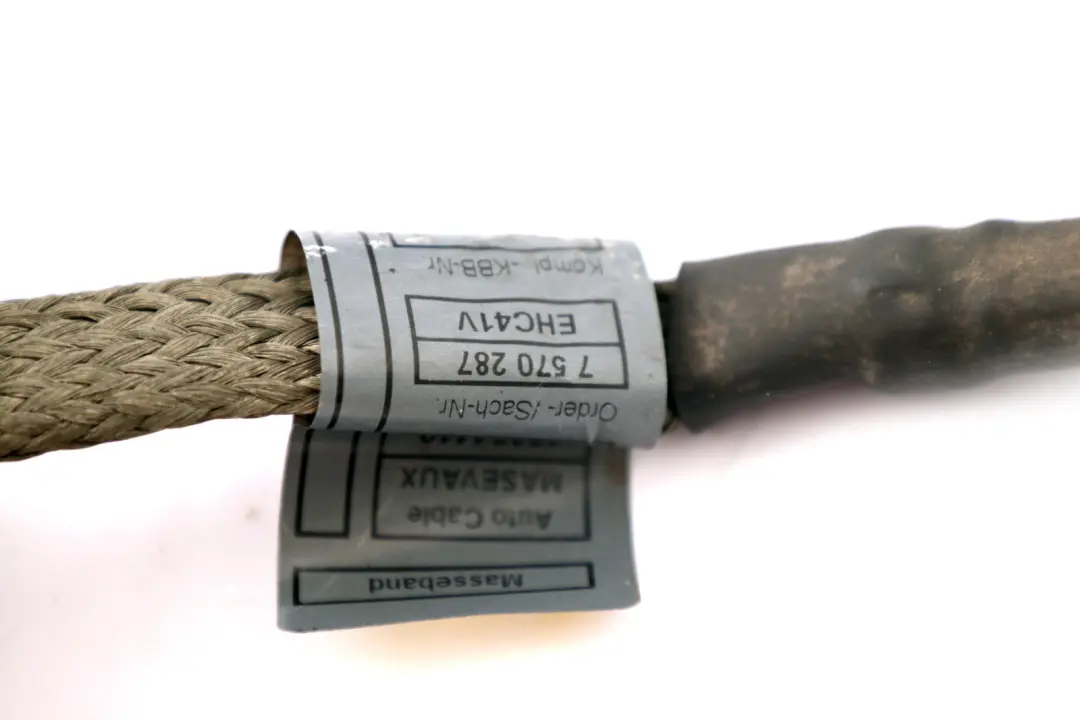 Mini Cooper One R55 R56 R57 Tierra Bateria Correa Cable - SKU 7570287 - Número de pieza 7570287