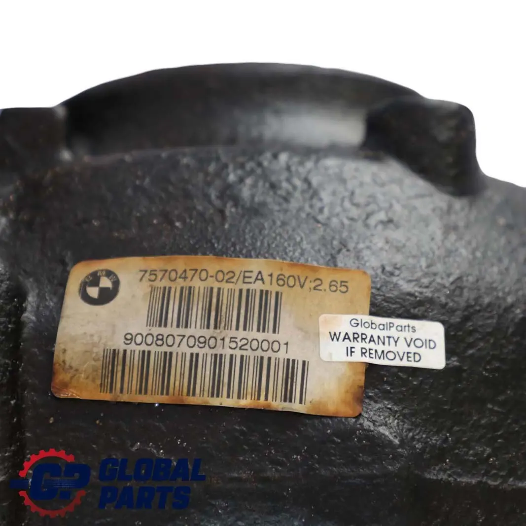 M57N2 Rear Differential Diff 2,65 Ratio WARRANTY to BMW E60 E61 LCI 530d with Part number 7570470 BMW E60 E61 LCI 530d M57N2 Rear Differential Diff 2,65 Ratio WARRANTY - SKU 7570471-1 - Part number 7570470
