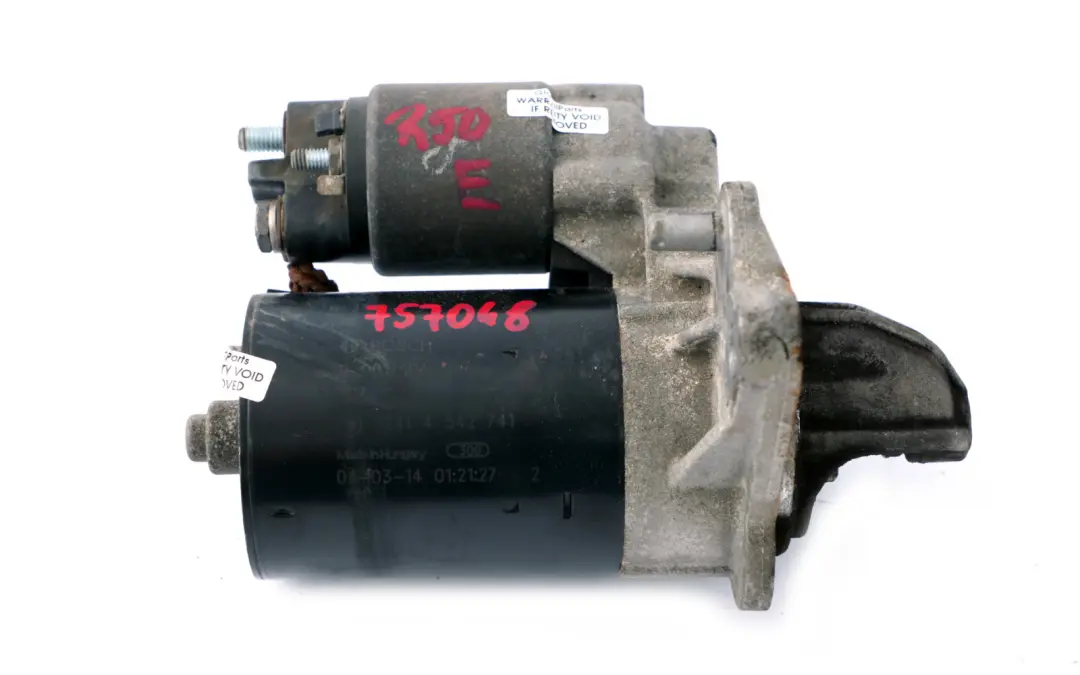Motorino di Avviamento 0,9KW BOSCH 4542741 per Mini Cooper One R50 R52 con numero di parte 7570487 Mini Cooper One R50 R52 Motorino di Avviamento 0,9KW BOSCH 4542741 - SKU 7570487 - Numero di parte 7570487