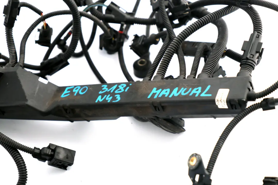 N43 Wiring Loom Harness Engine 7570534 to BMW 1 3 Series E87 E90 118i 318i with Part number 7570550 BMW 1 3 Series E87 E90 118i 318i N43 Wiring Loom Harness Engine 7570534 - SKU rhd-7570550-1 - Part number 7570550