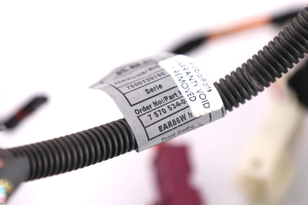 N43 Wiring Loom Harness Engine 7570534 to BMW 1 3 Series E87 E90 118i 318i with Part number 7570550 BMW 1 3 Series E87 E90 118i 318i N43 Wiring Loom Harness Engine 7570534 - SKU rhd-7570550-1 - Part number 7570550