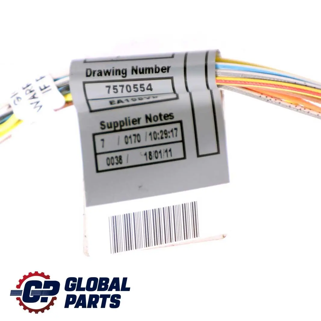 Gearbox Wiring Harness BMW E81 E87 E90 E91 N43 Loom Cable 7570550 to Manual with Part number 12517570550 Manual Gearbox Wiring Harness BMW E81 E87 E90 E91 N43 Loom Cable 7570550 - SKU RHD-7570550 - Part number 12517570550