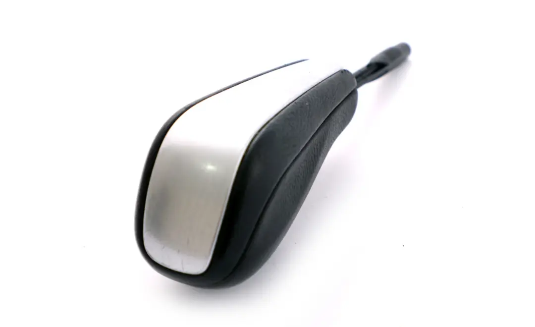 BMW E81 E87 E90 E91 Selezionare Maniglia Leva Pelle/Chrome Trim - SKU 7570652-1 - Numero di parte 7570652