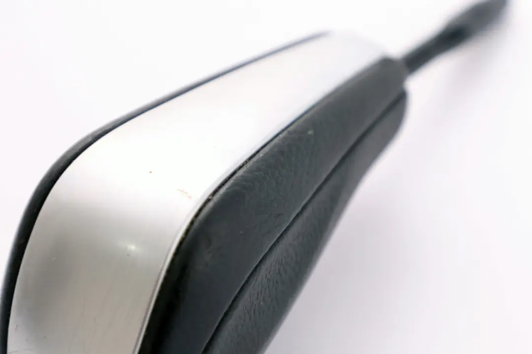 BMW E81 E87 E90 E91 Selezionare Maniglia Leva Pelle/Chrome Trim - SKU 7570652-1 - Numero di parte 7570652