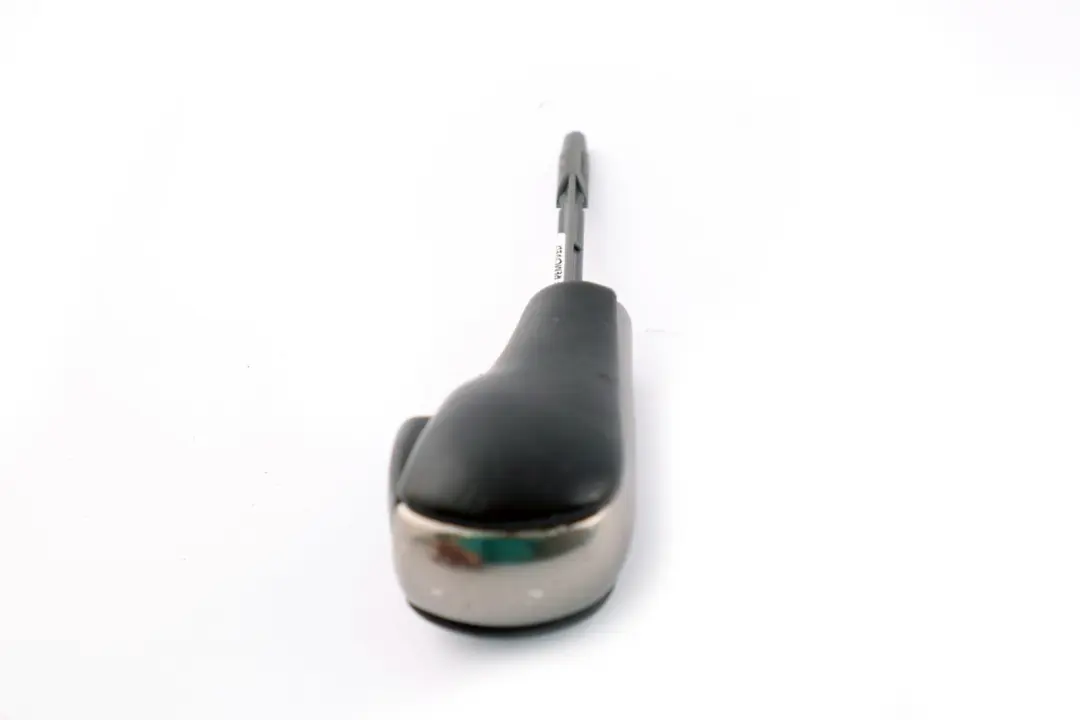 BMW 1 3 er 2 E81 E87 E90 E91 Wählhebelgriff Leder / Chromspange PERLGLANZ CHROM - SKU 7570652-4 - Teilenummer 7570652