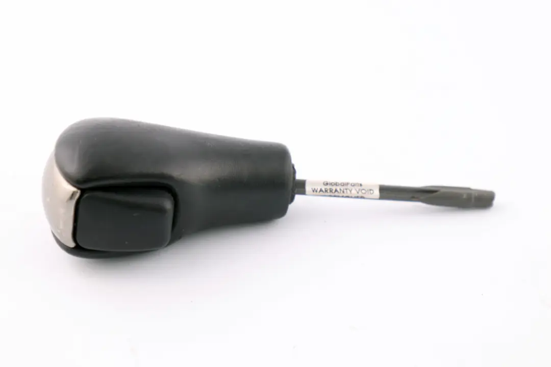 BMW 1 3 er 2 E81 E87 E90 E91 Wählhebelgriff Leder / Chromspange PERLGLANZ CHROM - SKU 7570652-4 - Teilenummer 7570652