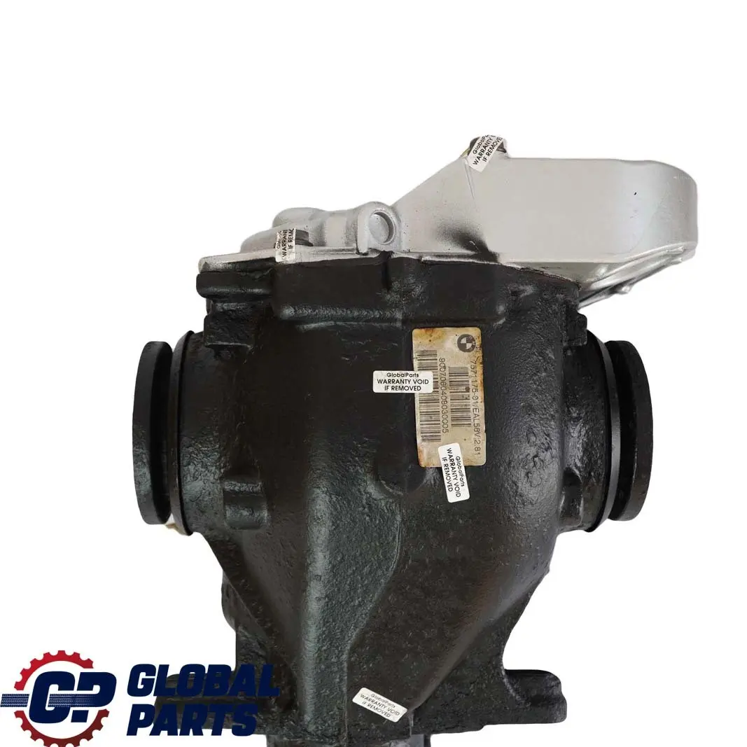 BMW E90 E91 E92 335d M57N2 Hinterachsgetriebe Differenzial 2,81 GARANTIE Erneut - SKU 7571176-1 - Teilenummer 7571176